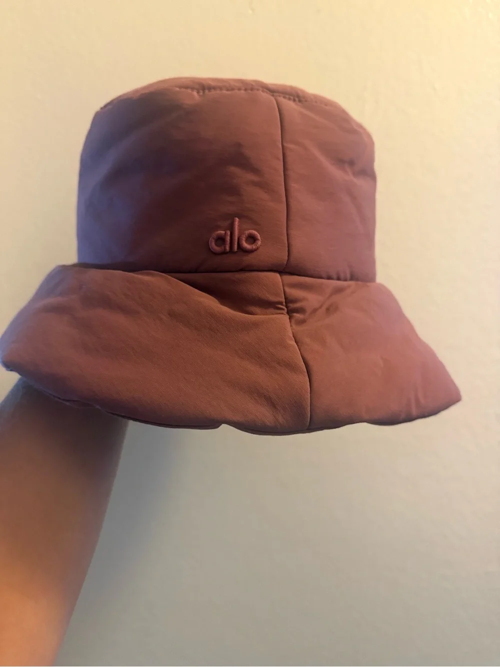 ALO Yoga Kids Rose-Mauve Bucket Hat